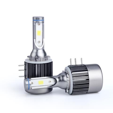 12 VOLT H15 6500K LED XENON FAR AMPÜLÜ KISA UZUN (SET TAKIM)